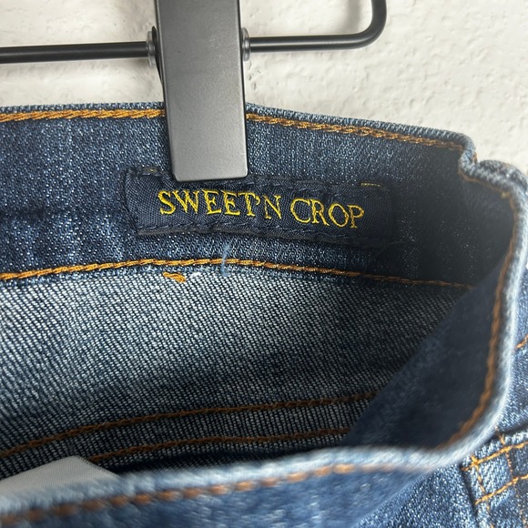 Lucky Brand Sweet N Crop Jeans Dark Wash Denim Womens Size 6/28 - Picture 7 of 12